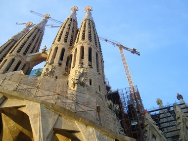 Sagrada Familia, Barcelona, Architekt: Antoni Gaudí