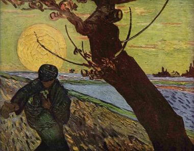 ©Vincent van Gogh 1888: Der Sämann; Foundation E.G. Bührle