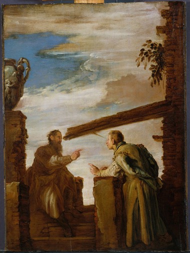 Domenico Fetti, Das Gleichnis vom Splitter und vom Balken;  ca. 1619; Metropolitan Museum of Art